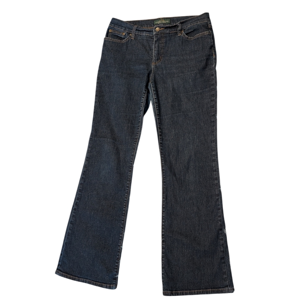 Lauren Ralph Lauren women's Size‎ 6 Classic Bootcut Dark Wash Jeans